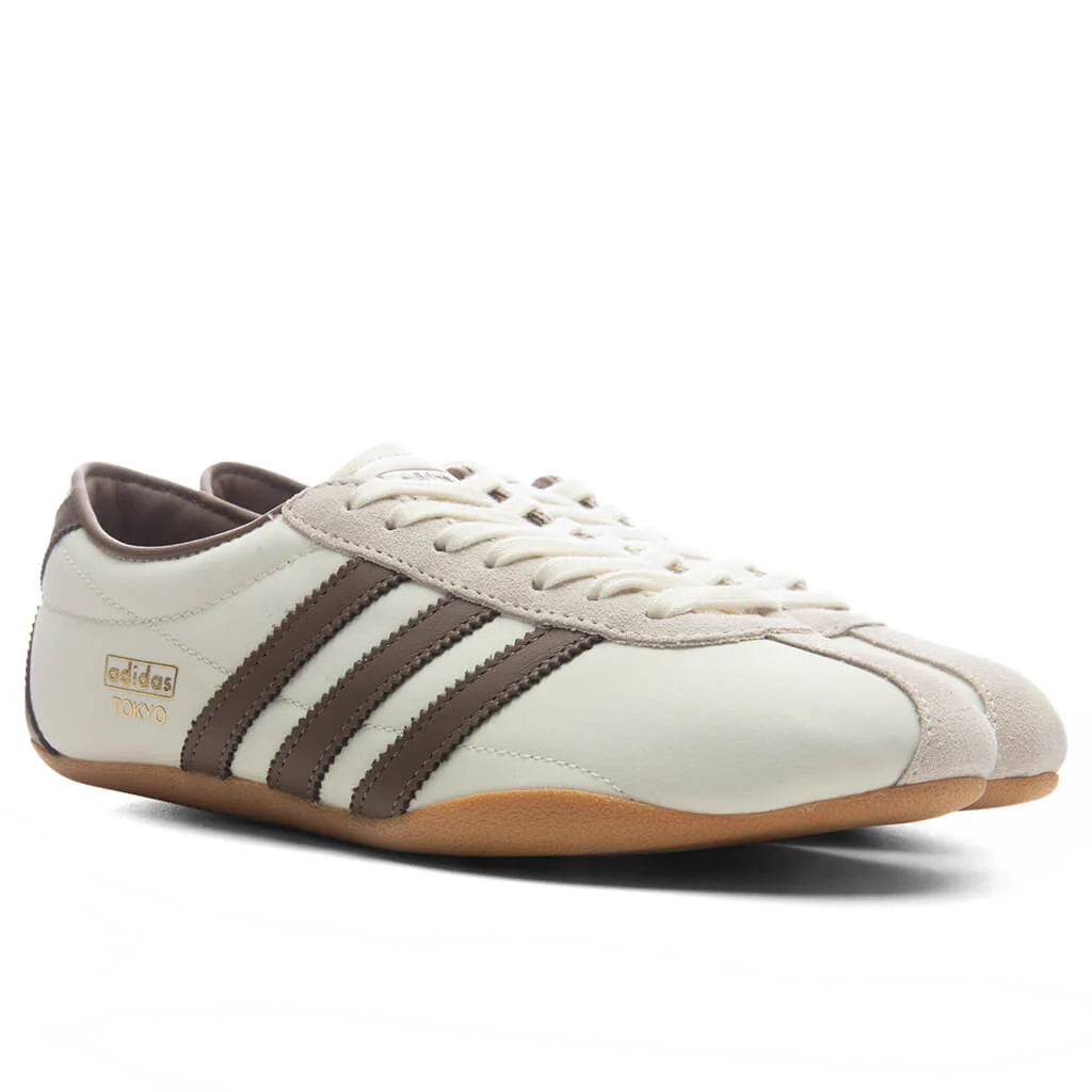 Womens Tokyo Off White Earth Strata Gold Metallic