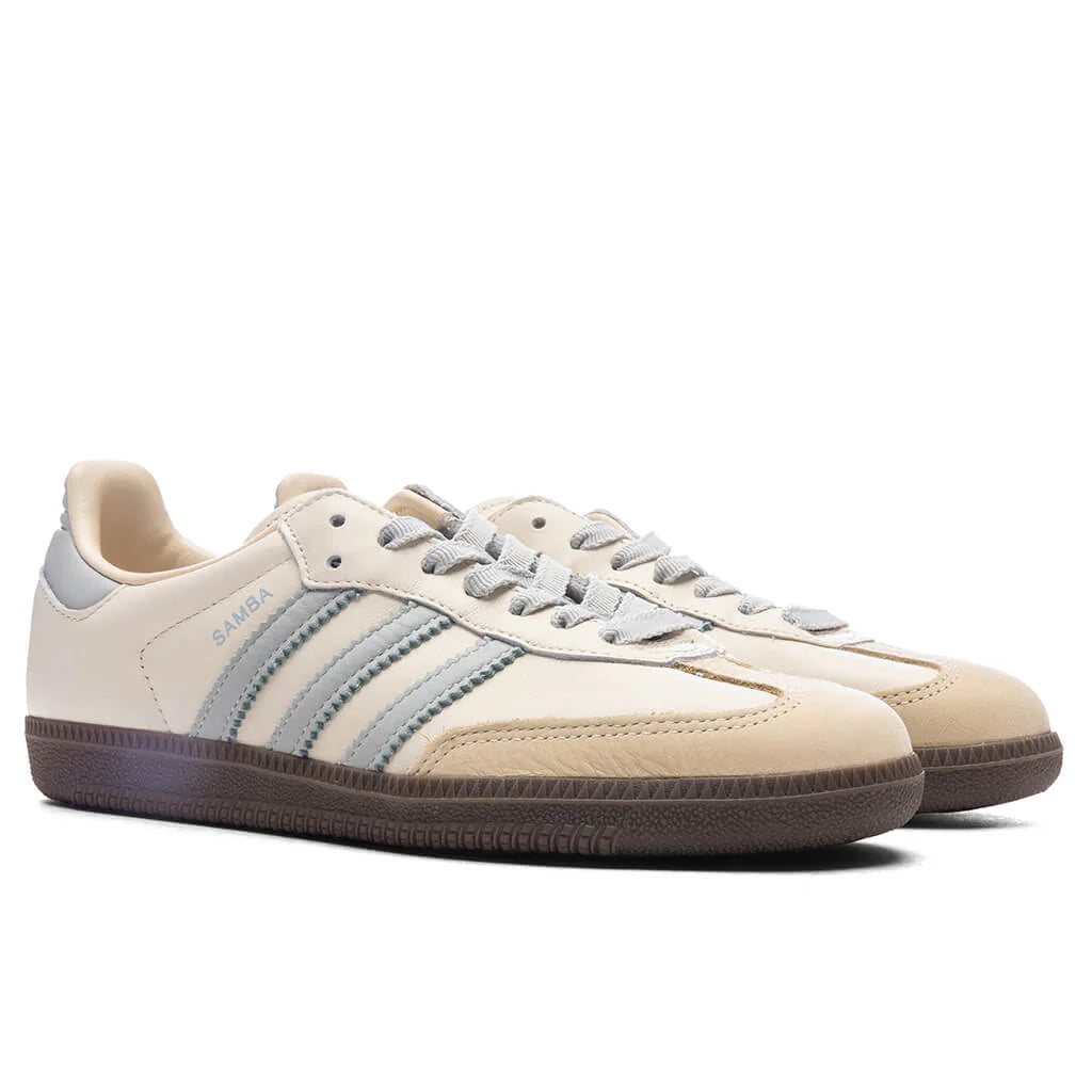 Womens Samba OG Cream White Wonder Silver Sand Strata