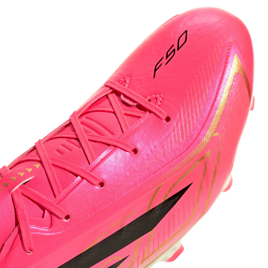 adidas F50 Hyperfast League Firm Ground Mens Soccer Cleats Turquesa Black Gold