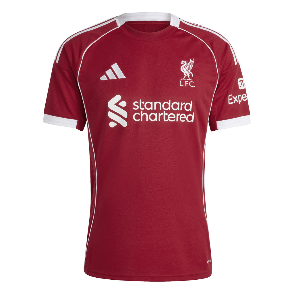 adidas Liverpool FC Home Mens Soccer Jersey 25 26 Red
