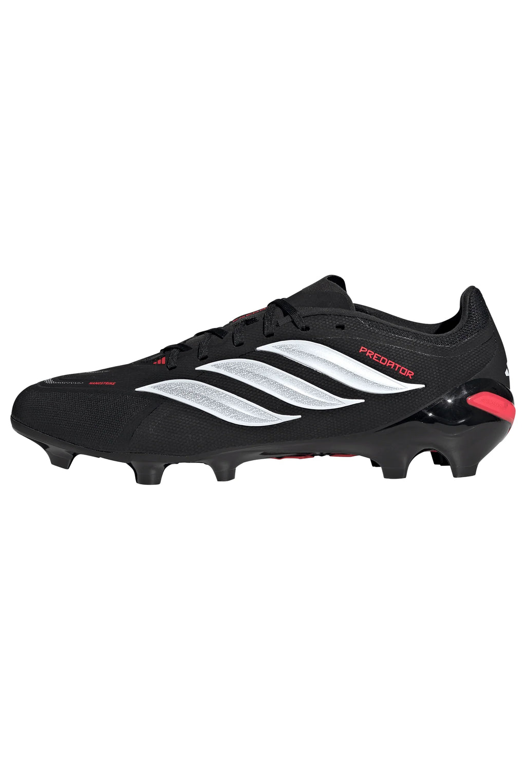 adidas Predator League FG Firm Ground Mens Soccer Cleats Black White Red