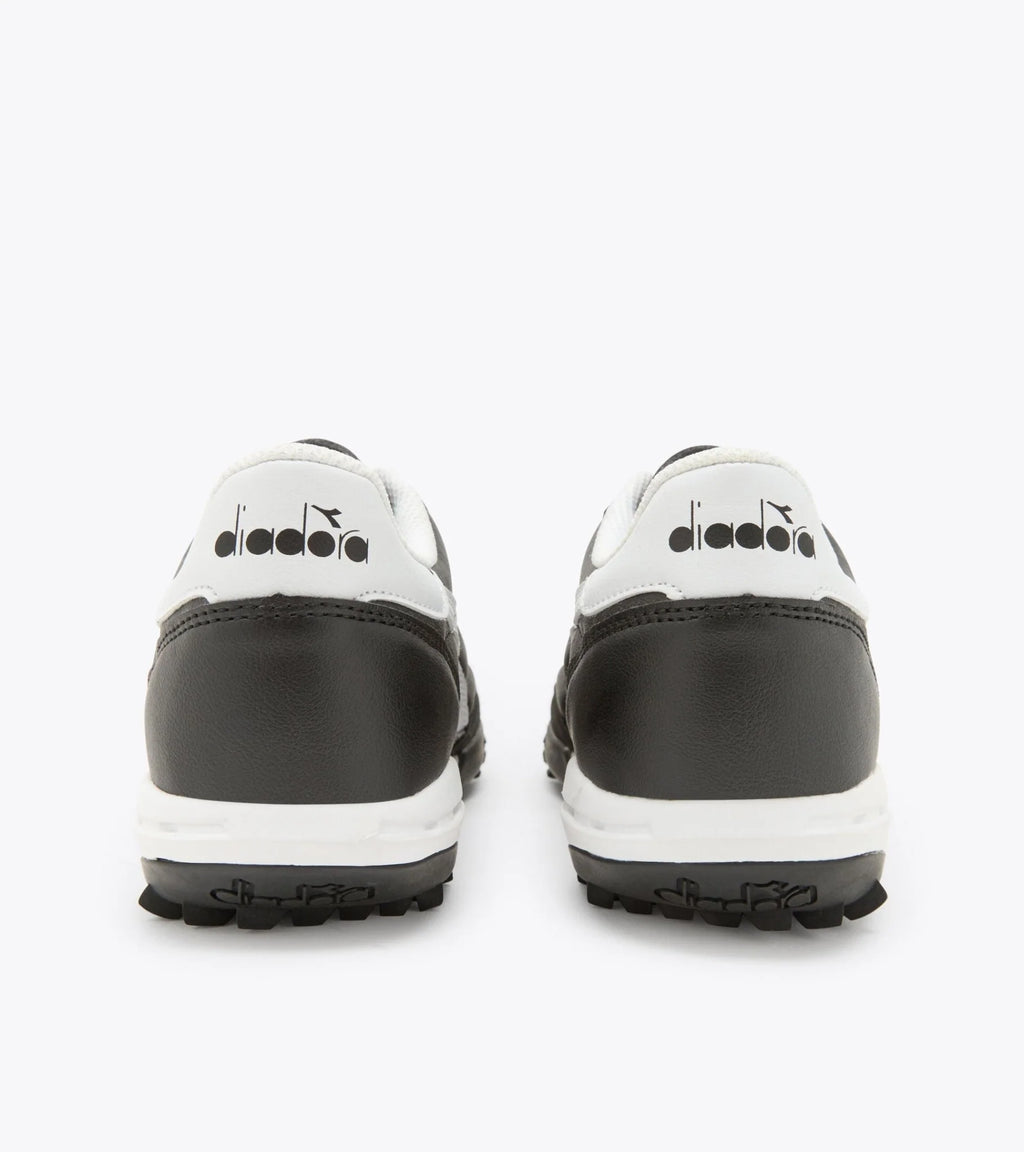 Diadora Calcetto II LT TF Turf Boots Black White