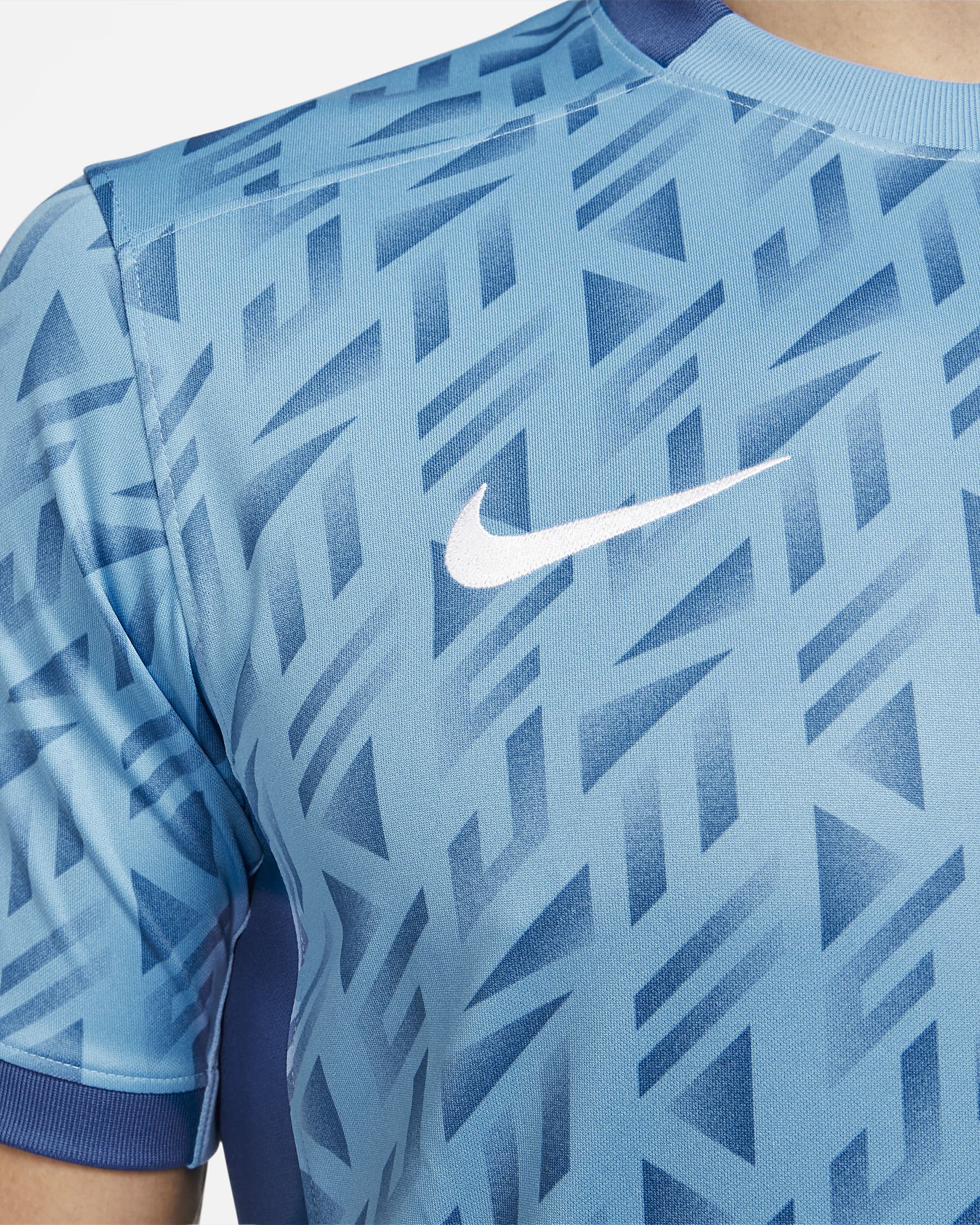 Nike England Away Jersey 23 Coast Gym Blue White