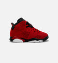 Air Jordan 6 Retro Toro Bravo Preschool Lifestyle Shoe Red Black