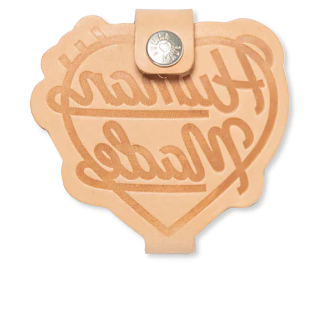 Heart Compact Mirror Beige