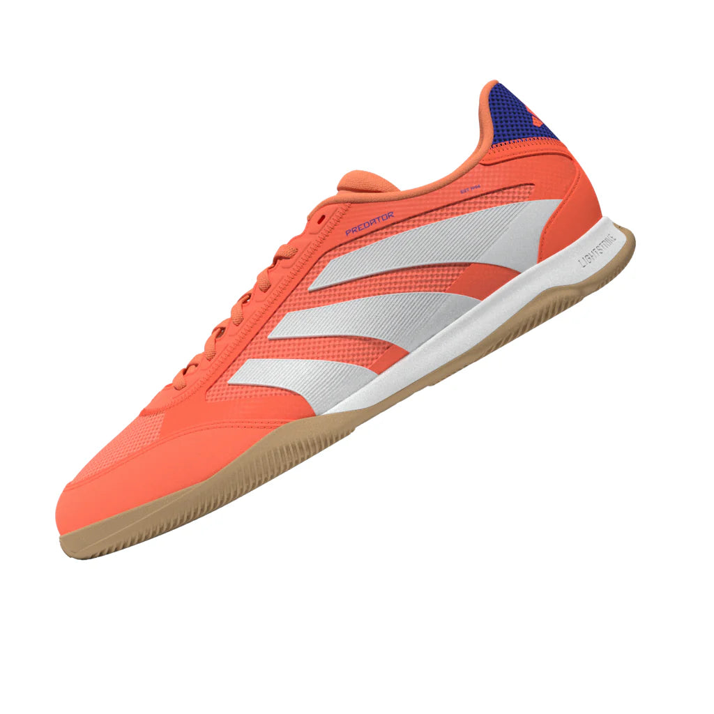 adidas Predator League IN Mens Soccer Shoes Orange White