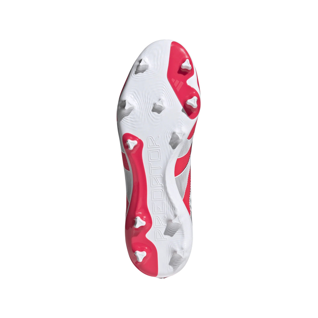 adidas Predator League Laceless FG MG Firm Multi Ground Boots Red