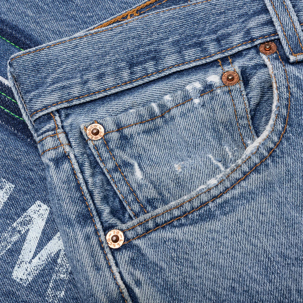 Gentlemens Denim Pants Indigo
