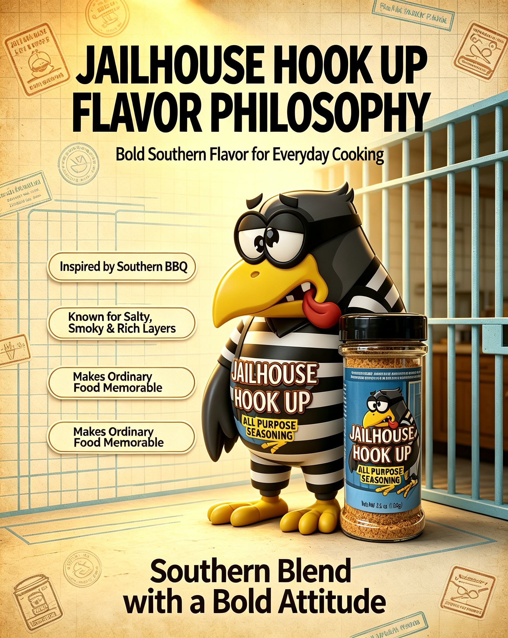 Southern All Purpose Seasoning Spice Blend For Grilling, Fries, Burgers & Ramen
