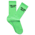 Clean Socks Fluorescent Green