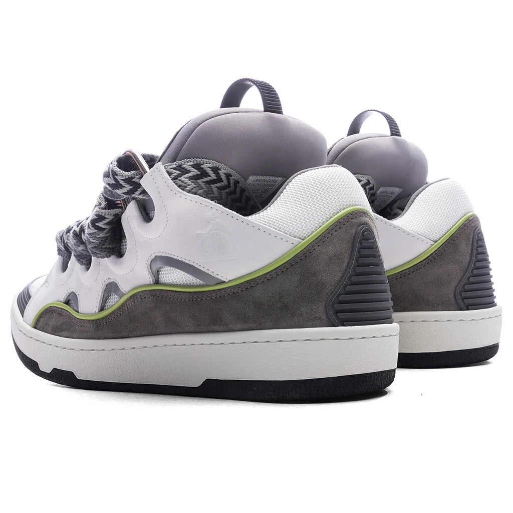 Curb Sneakers White Grey