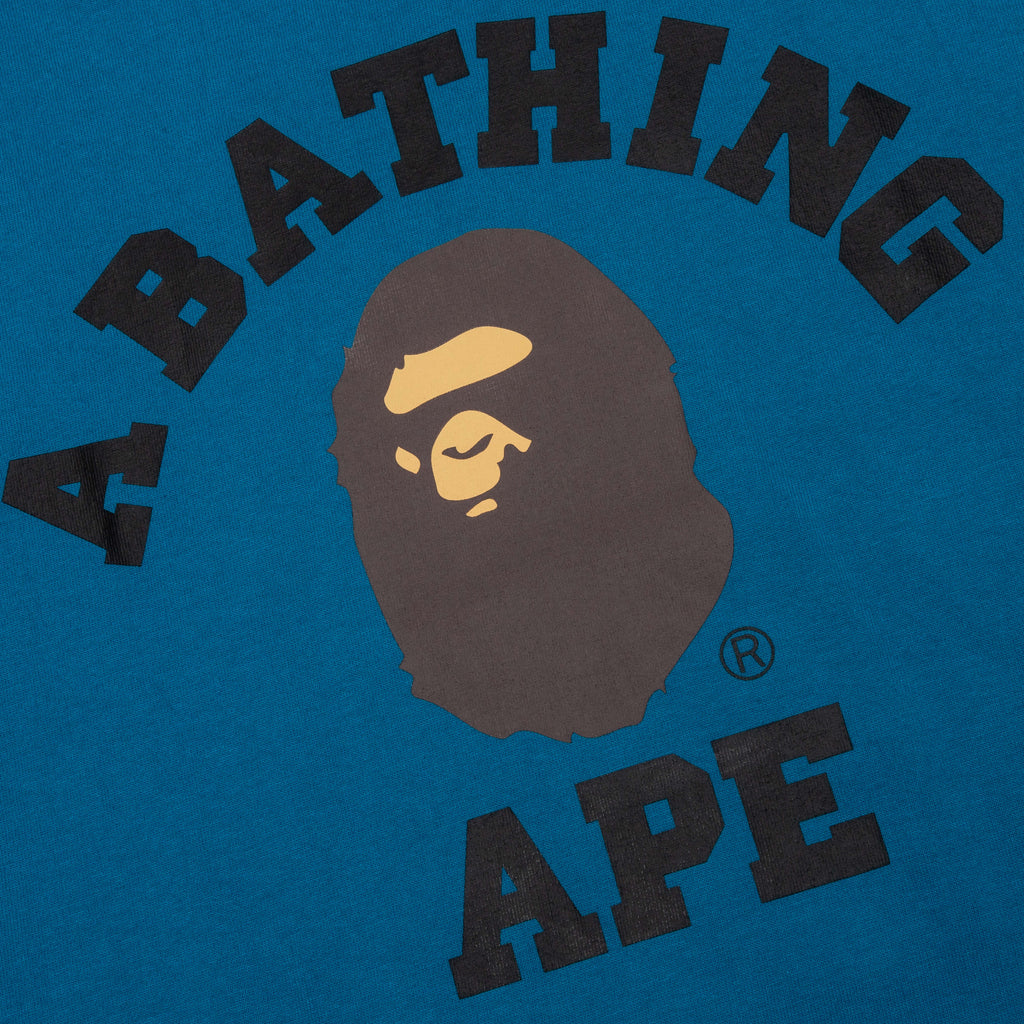 College Tee Blue