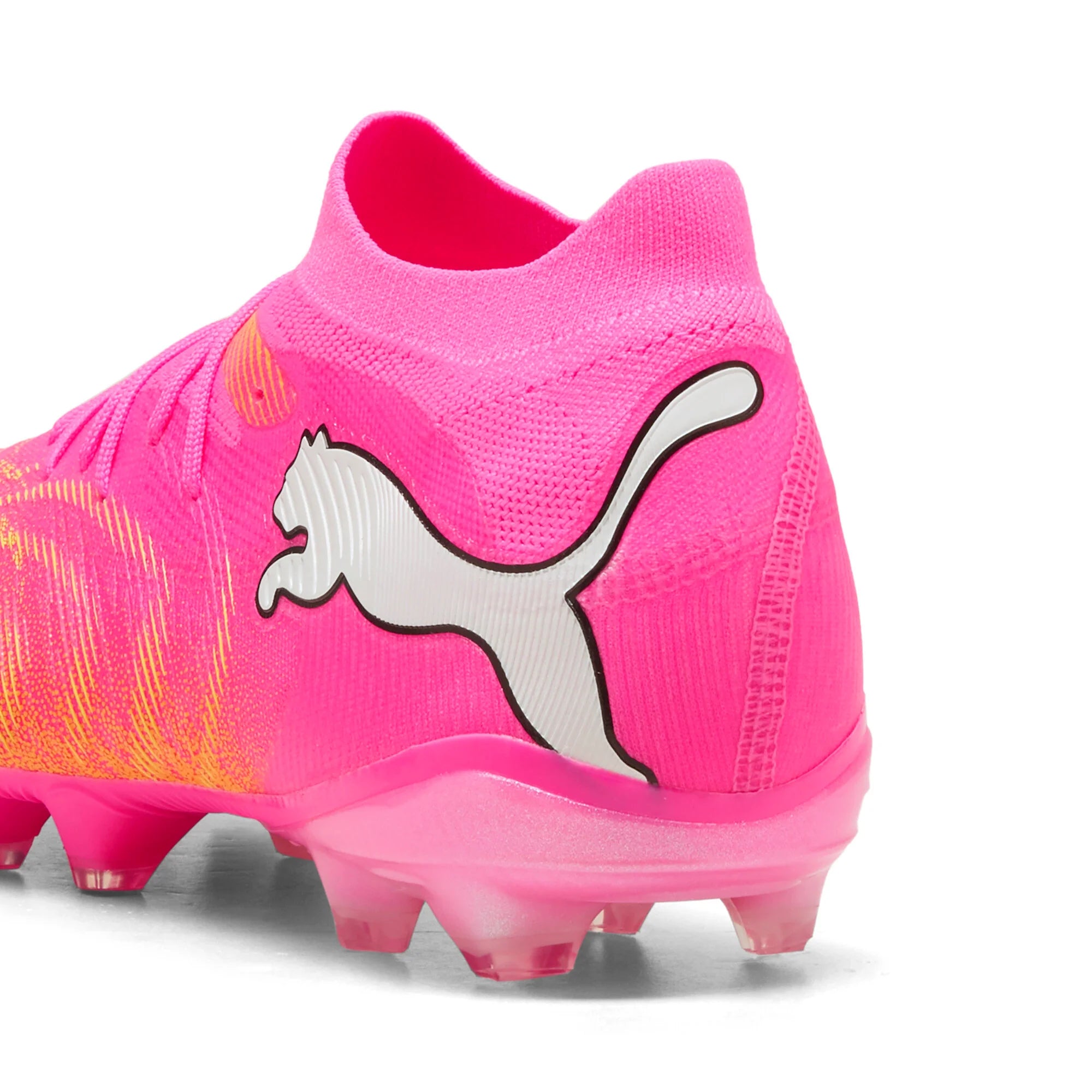 PUMA Future 9 Match FG AG Firm Ground Artificial Ground Mens Soccer Cleats Pink Aqua White