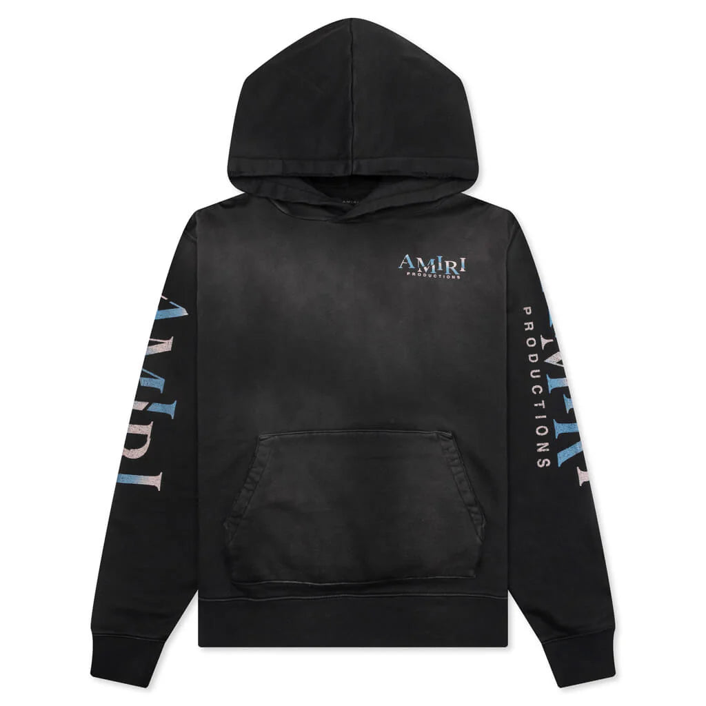 Theatre Masks Hoodie Black