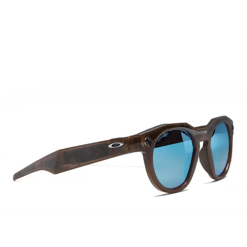 Oakley Meta HSTN Brown Smoke Prizm Deep Water Polarized