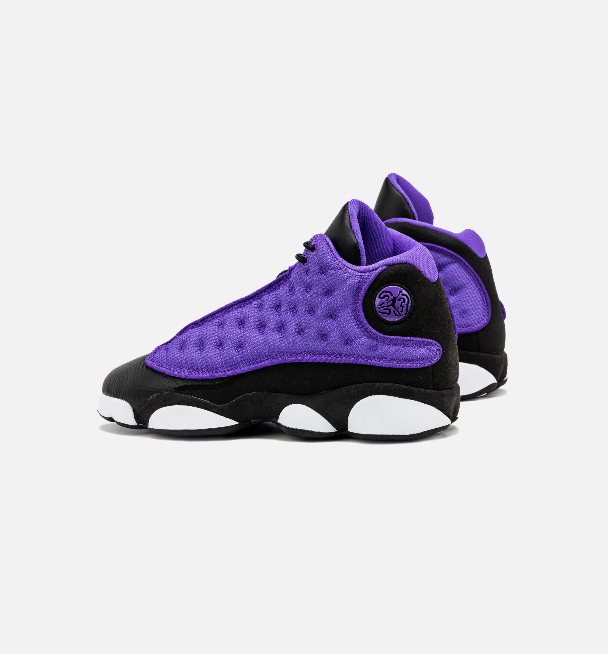 Air Jordan 13 Retro Purple Venom Grade School Lifestyle Shoe Purple Black
