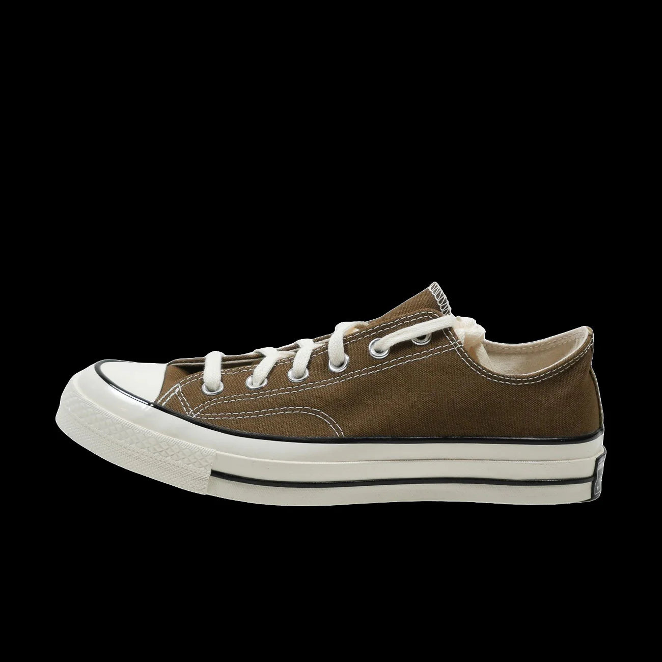 Converse Chuck 70 Ox Low Top Bog Brown Egret Black