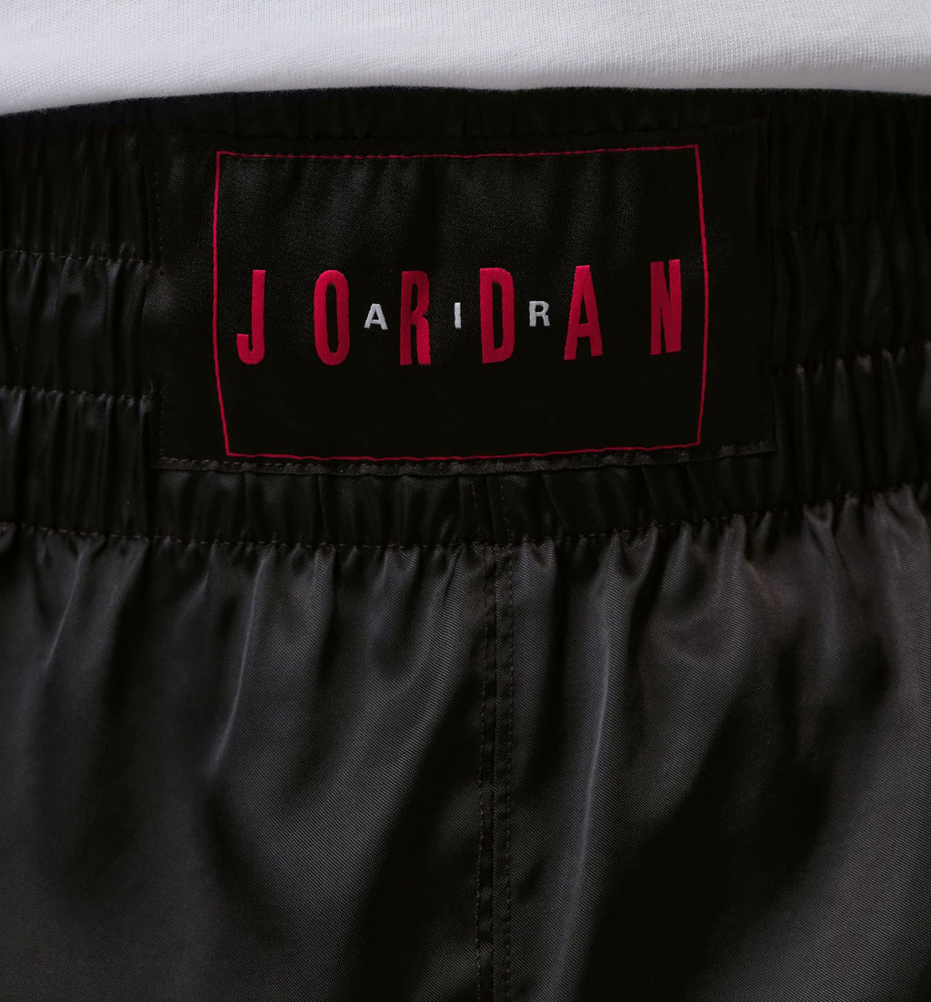 Flight Muay Thai Mens Shorts Black Sail University Red