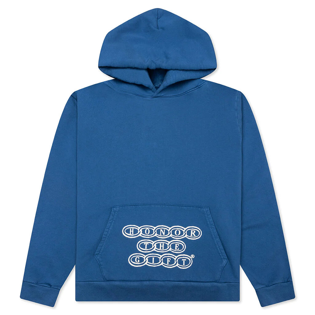 Chainlink Logo Hoodie Blue