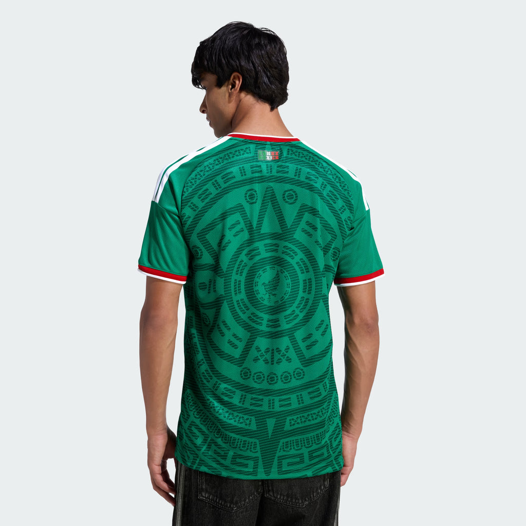 adidas Mexico Home Mens Soccer Jersey 26 Green