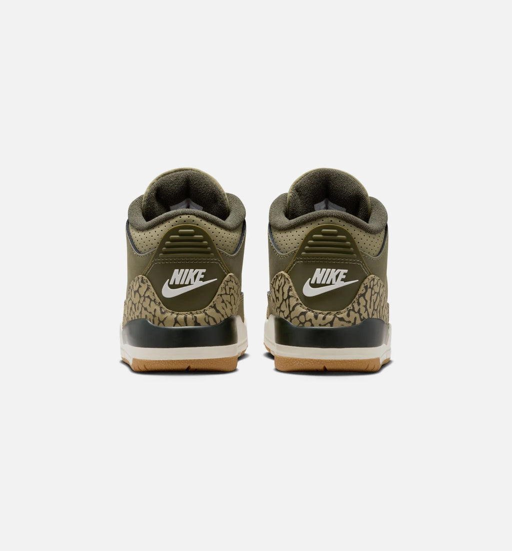 Air Jordan 3 Retro Medium Olive Preschool Lifestyle Shoe Medium Olive Sequoia Neutral Olive Sail Free Shipping
