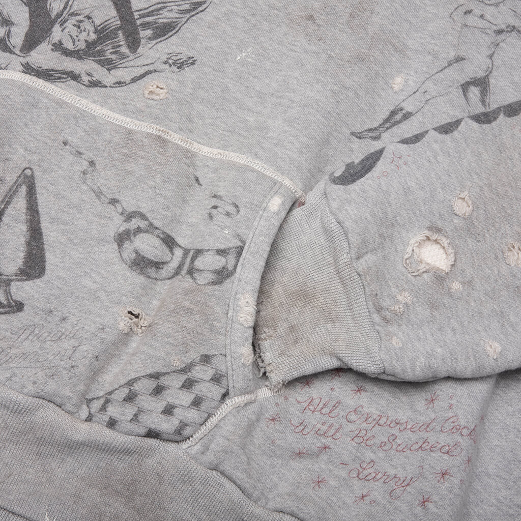 Drawing Hoodie Grey