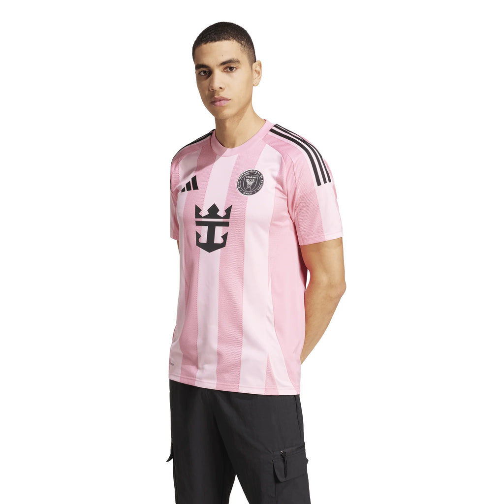 adidas Mens Inter Miami CF Home Jersey 25 26 Pink
