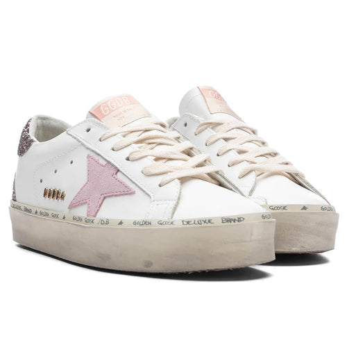 Womens Hi Star Sneakers White Antique Pink Cinder
