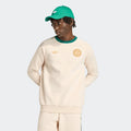 adidas Atlanta United Originals Crew Neck Mens Soccer Sweatshirt Beige