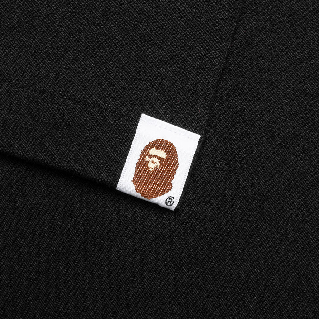 Gradation Ape Face Sta Tee Black