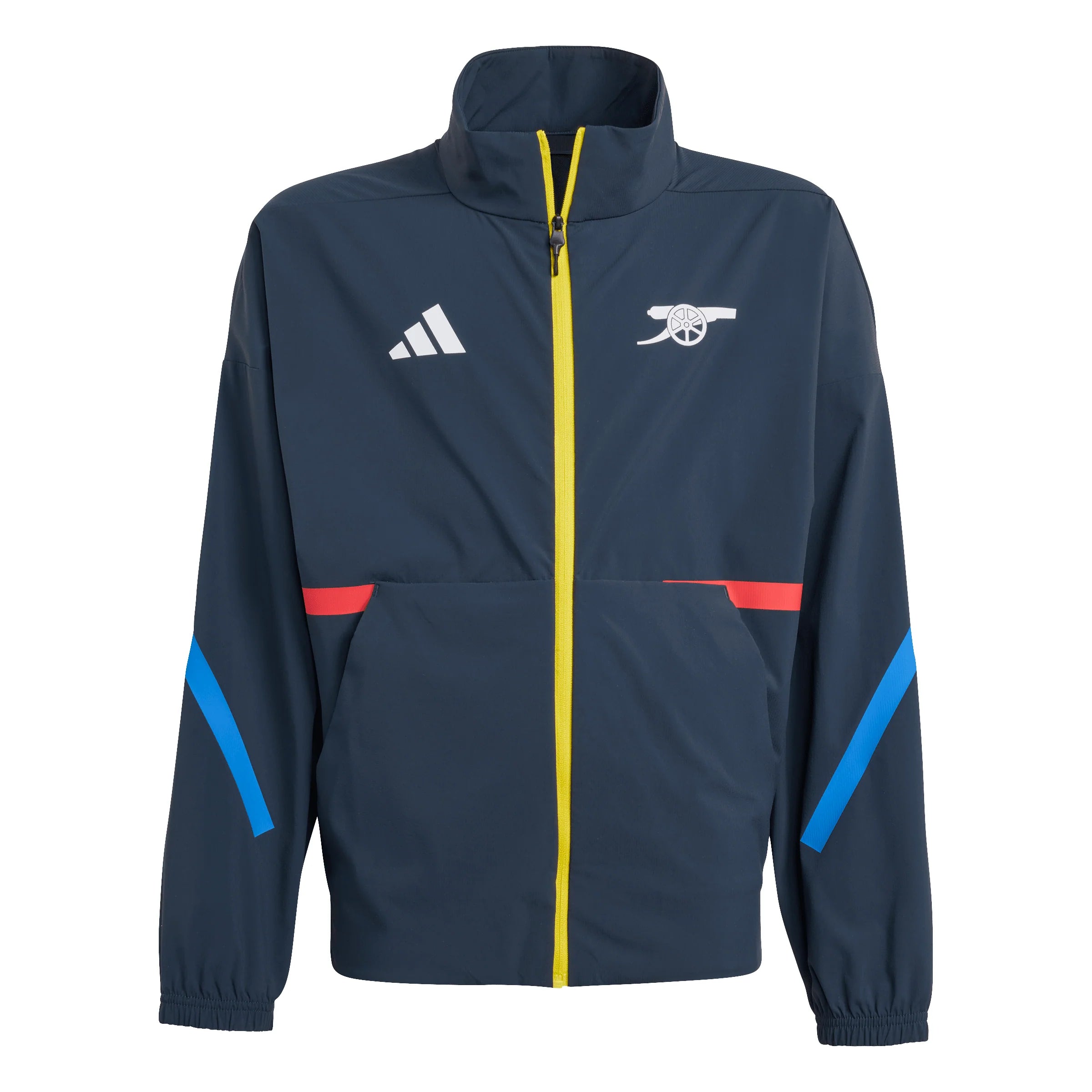 adidas Arsenal FC ZNE Youth Anthem Soccer Jacket Navy