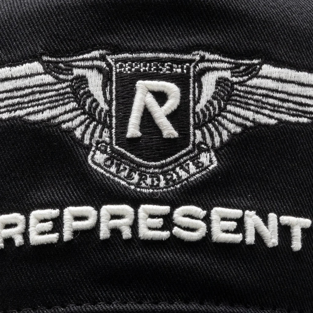 Overdrive Badge Cap Jet Black