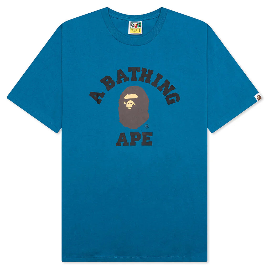 College Tee Blue