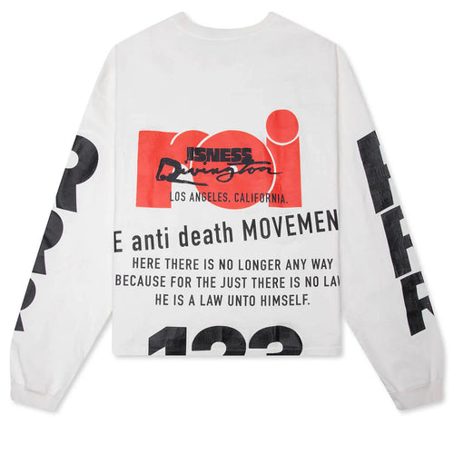 Isness CVA L S Tee Max White