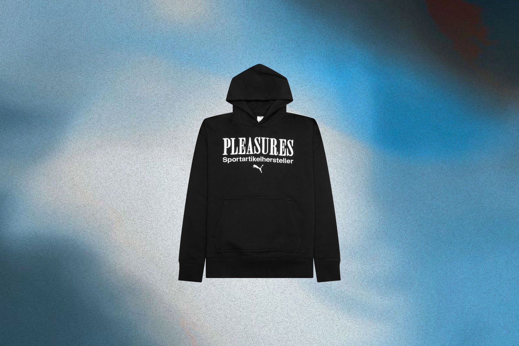 Puma x Pleasures Graphic Hoodie Black