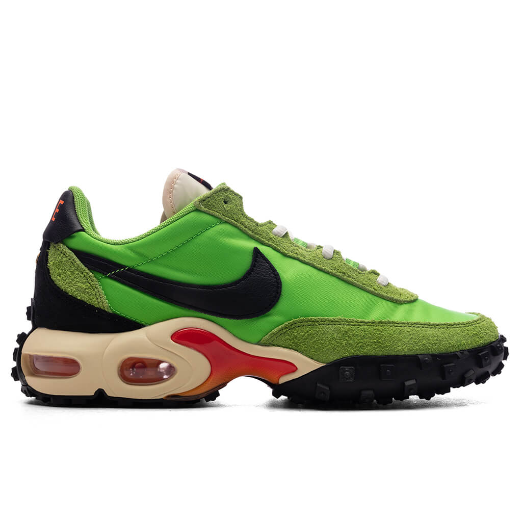 Air Max Waffle Action Green Black Total Orange