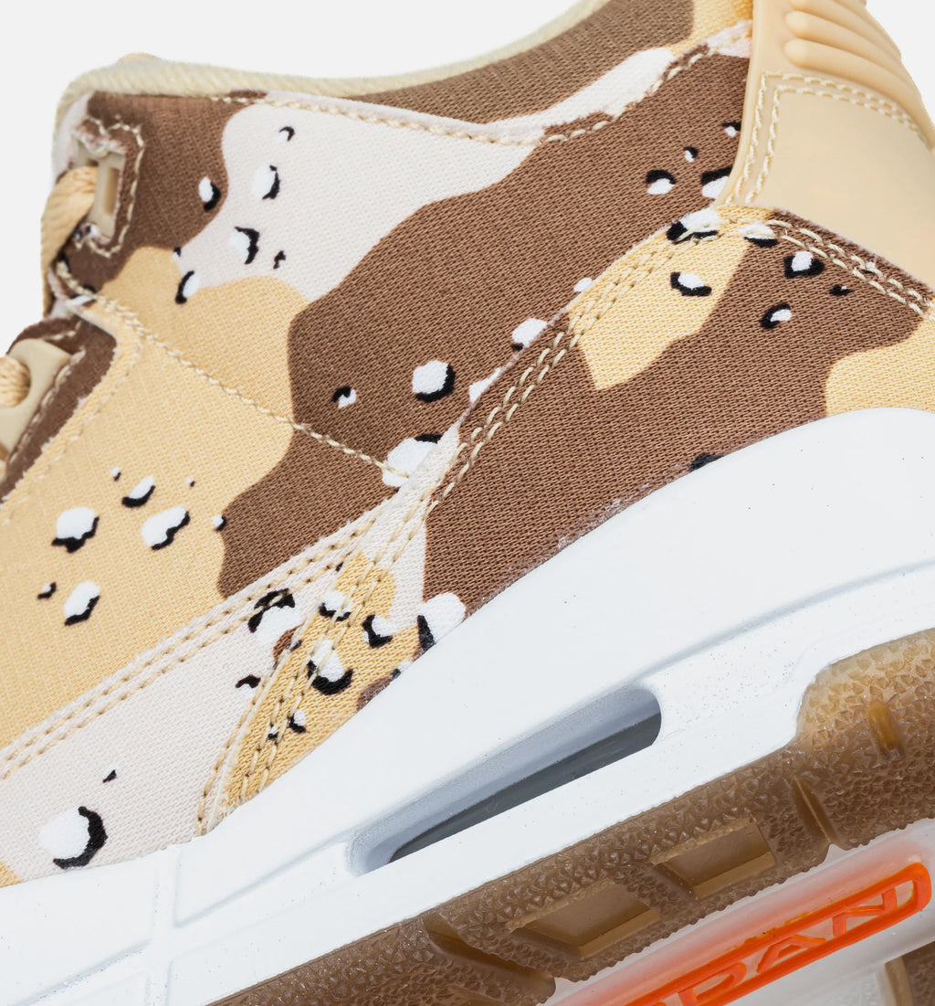 Air Jordan 3 Retro Tex Desert Camo Womens Lifestyle Shoe Driftwood Sail Hemp Velvet Brown