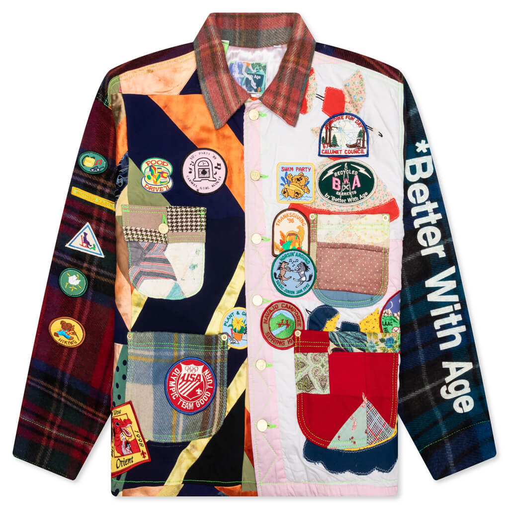 Gentlemens Blanket Jacket Multi