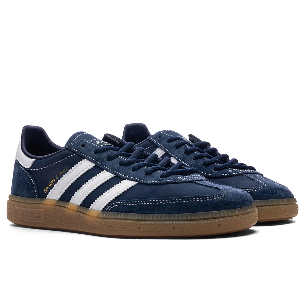 Adidas x Sporty Rich Handball Spezial Night Indigo Cloud White Gum
