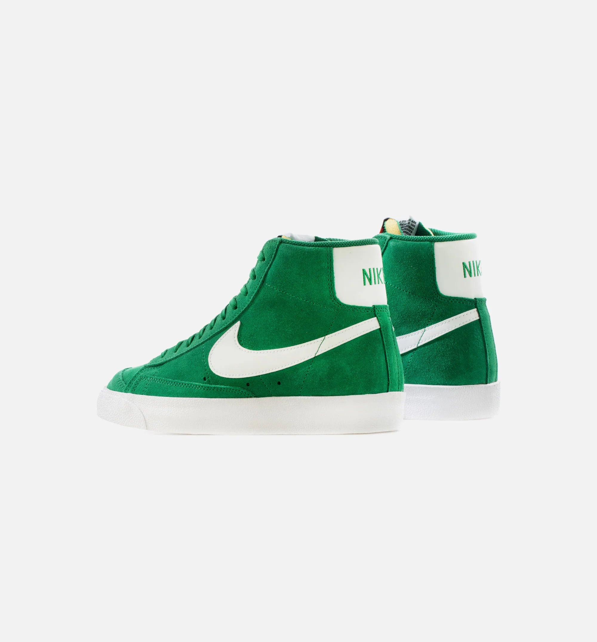 Blazer Mid 77 Suede Mens Lifestyle Shoe Pine Green White