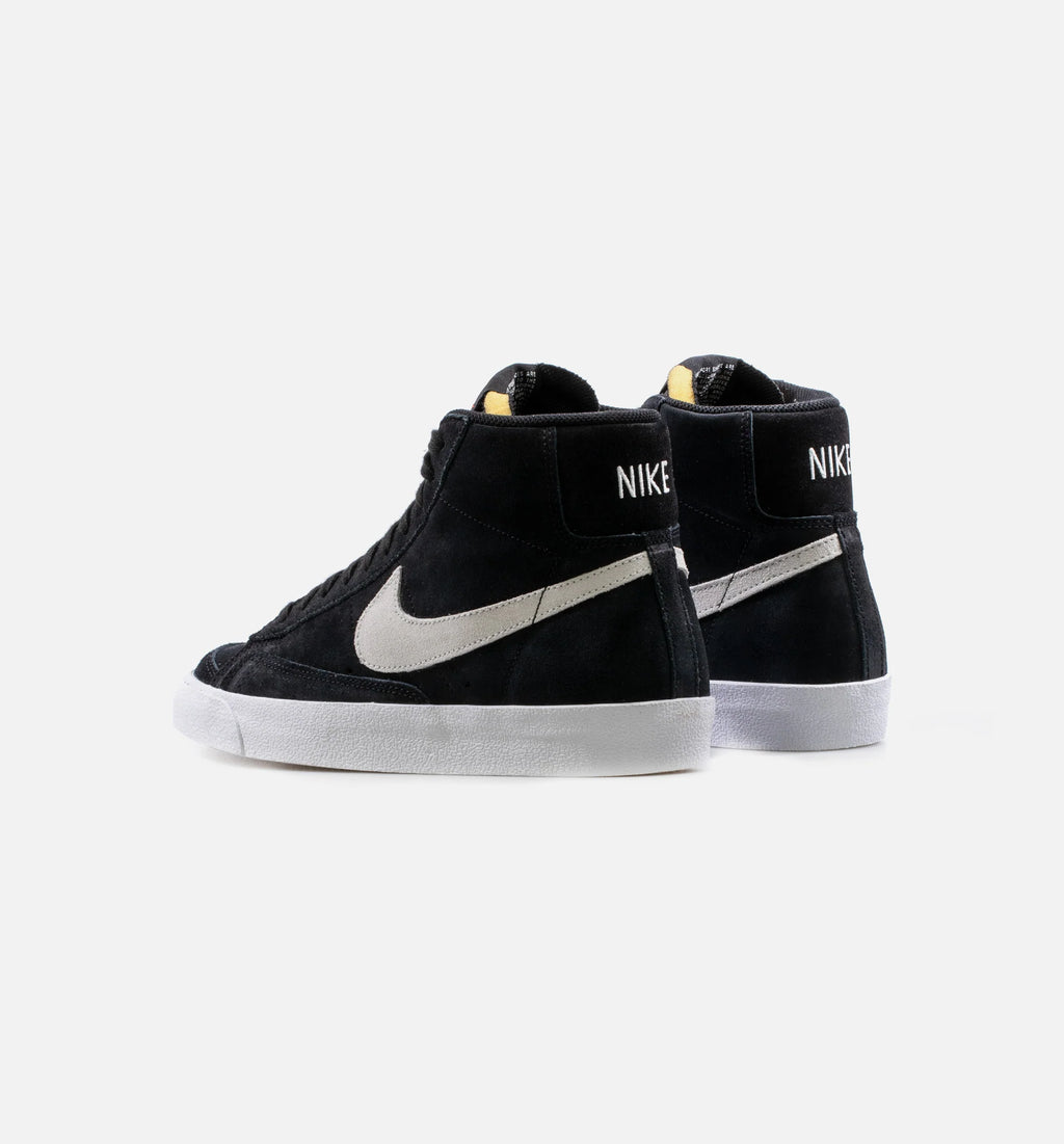 Blazer Mid 77 Suede Mens Lifetsyle Shoe Black White