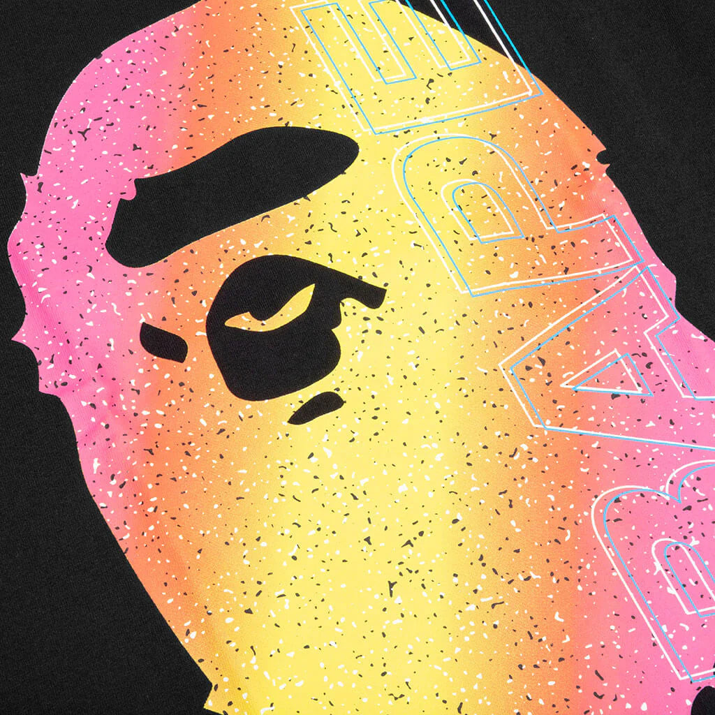 Bape Electro Neon Tee Black