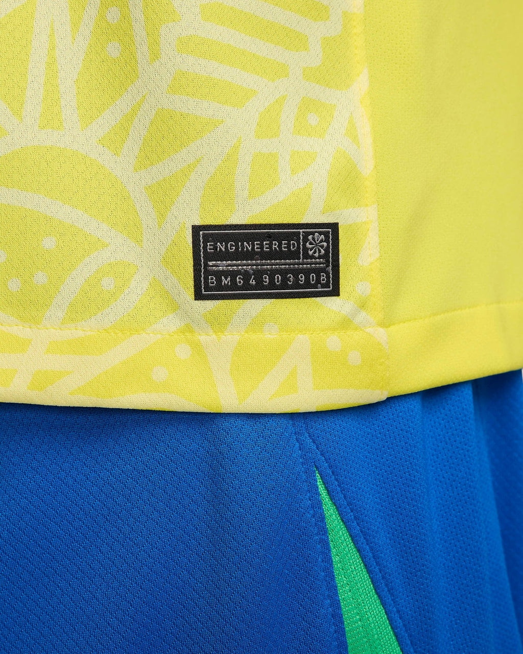 Nike Brazil Stadium Home Mens Jersey 24 Yellow