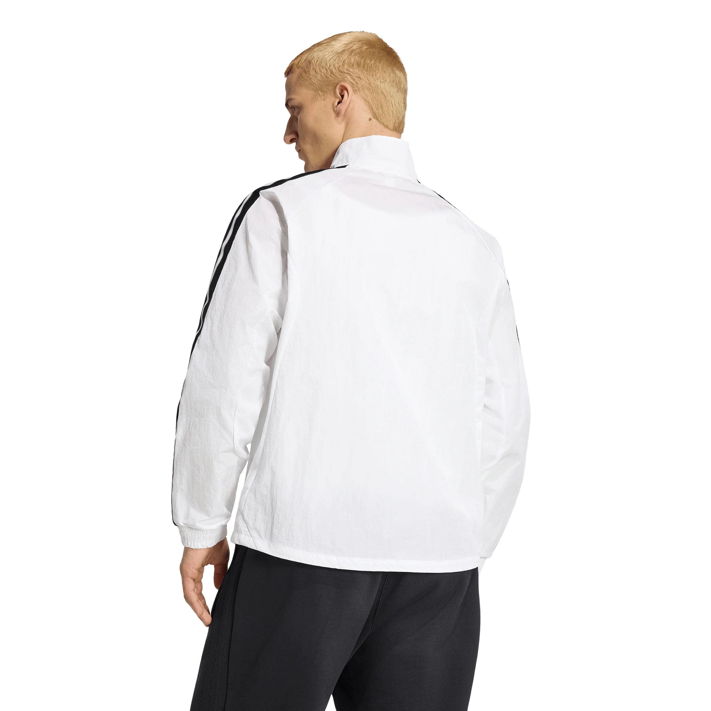 adidas Germany Home Anthem Mens Soccer Jacket White Black