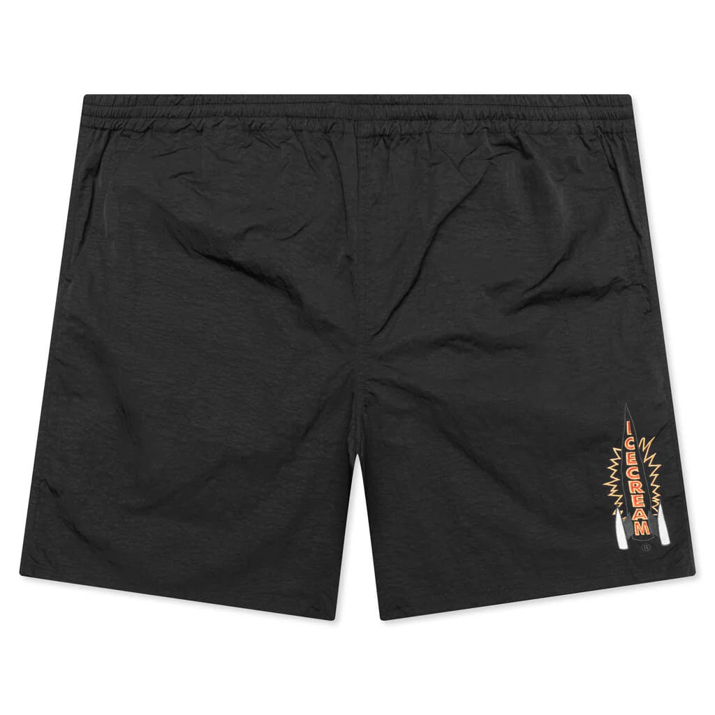 Peace Shorts Black