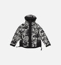 Nemen Storm Down Mens Jacket Black White