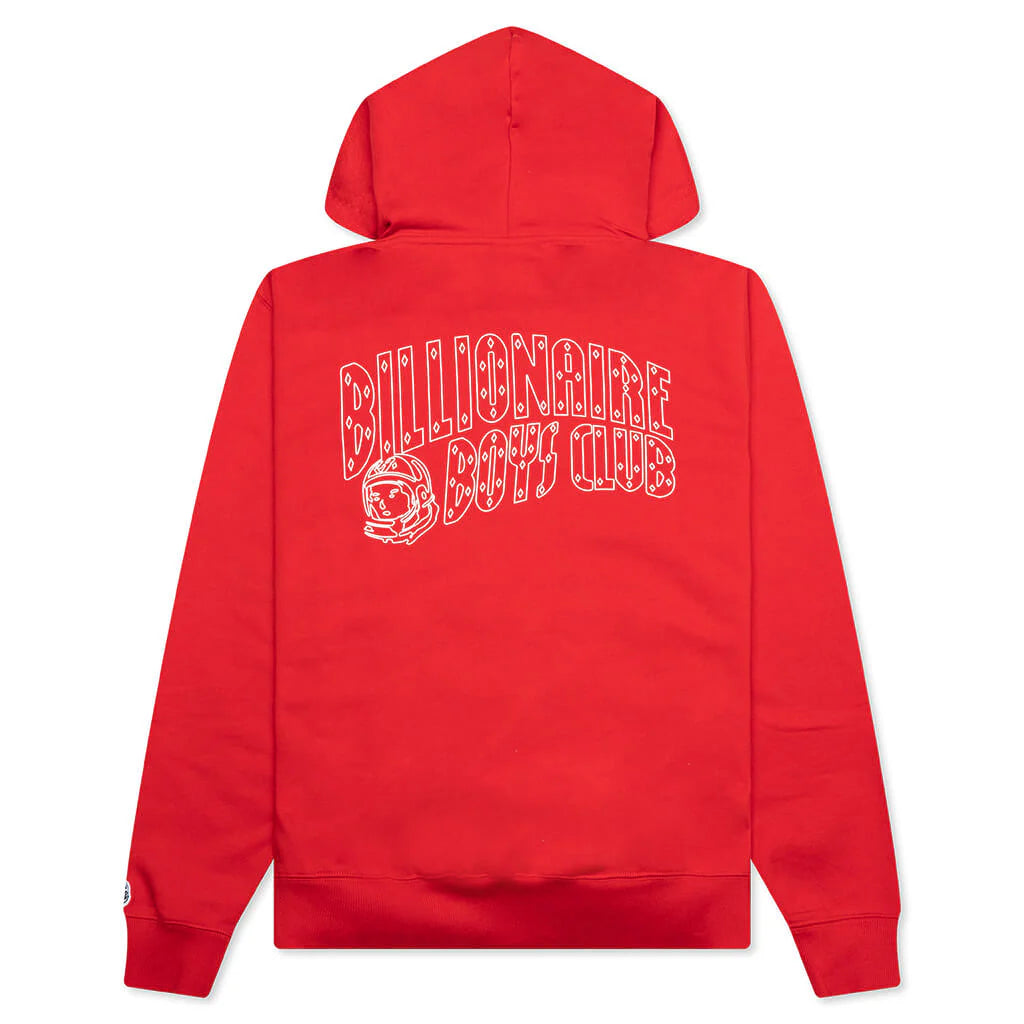 BB Line Helmet Hoodie Racing Red