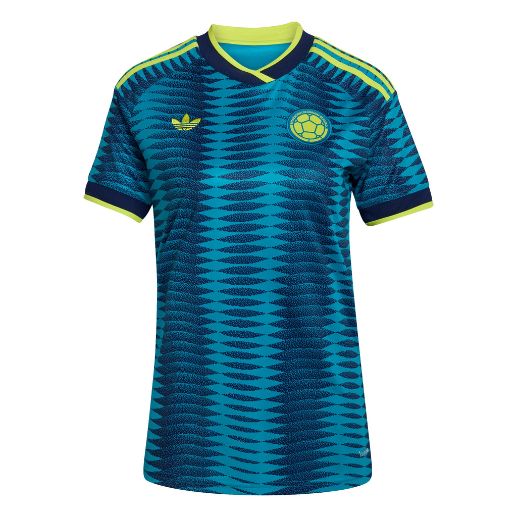 adidas Colombia Away Womens Soccer Jersey 2026 Mistery Petrol Navy