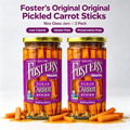 Foster's Original Pickled Carrot Sticks 16oz 2 Pack