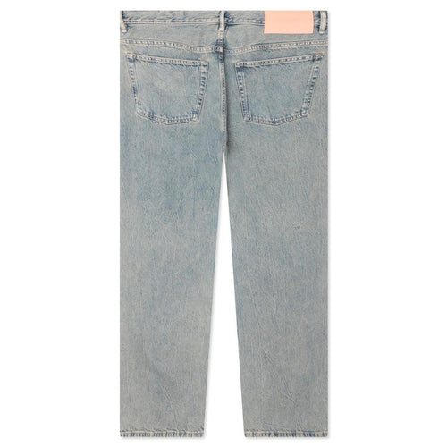 Loose Fit Jeans Blue Beige